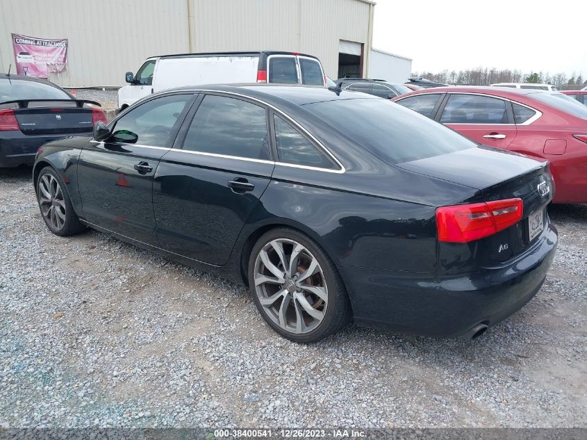 2013 AUDI A6 2.0T PREMIUM - WAUGFAFC9DN038711
