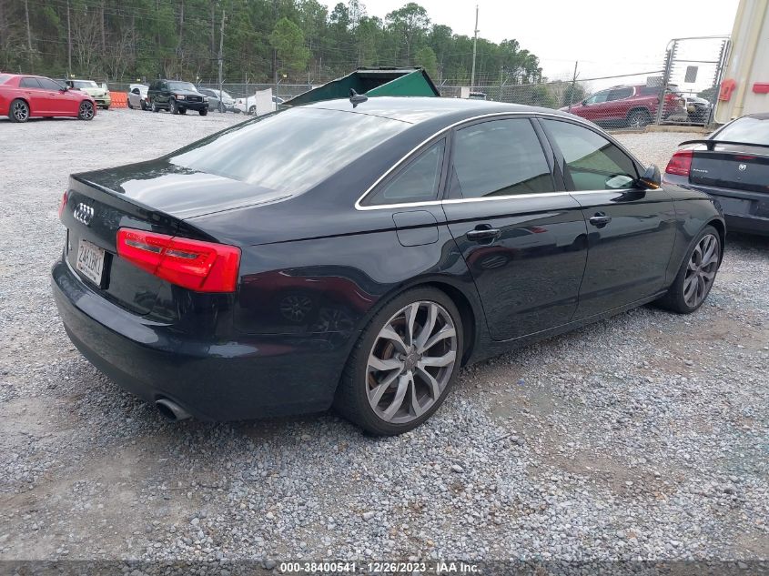 2013 AUDI A6 2.0T PREMIUM - WAUGFAFC9DN038711