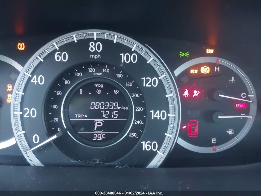 2014 HONDA ACCORD EX-L - 1HGCR2F81EA056169