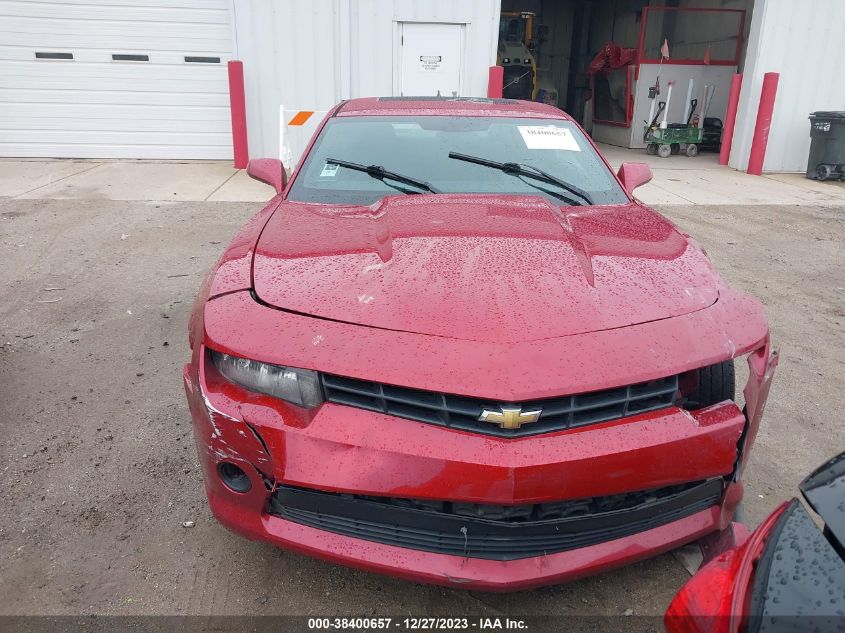 2014 CHEVROLET CAMARO LT - 2G1FB1E3XE9164083