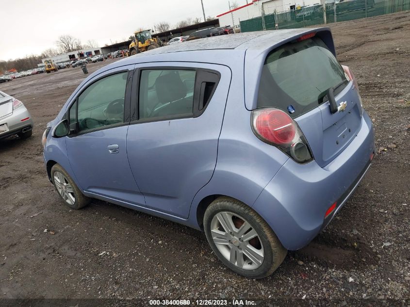 2014 CHEVROLET SPARK 1LT AUTO - KL8CD6S98EC495112