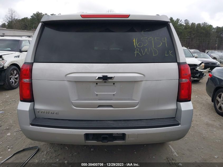 2015 CHEVROLET TAHOE LT - 1GNSCBKC6FR165954