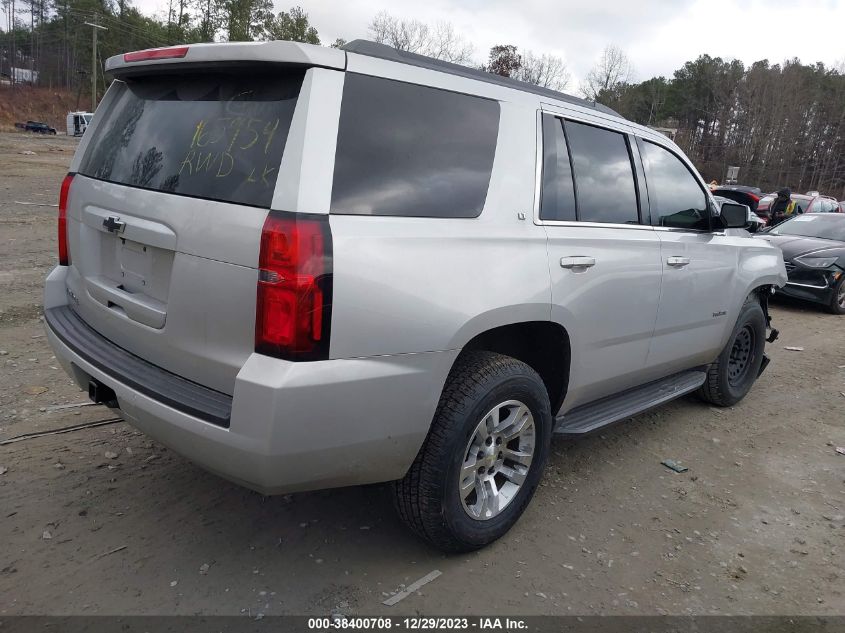 2015 CHEVROLET TAHOE LT - 1GNSCBKC6FR165954