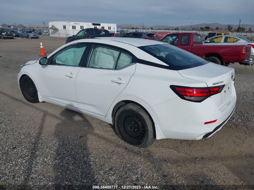 2020 NISSAN SENTRA S XTRONIC CVT - 3N1AB8BV6LY301617