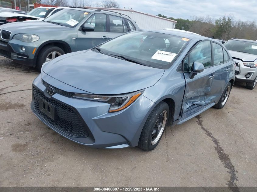 2022 TOYOTA COROLLA LE - 5YFEPMAE7NP297137