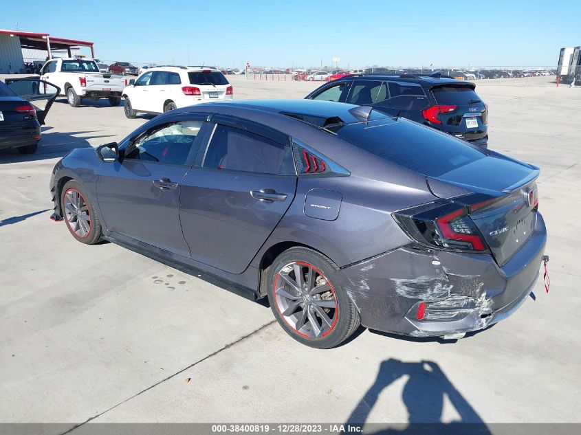 2020 HONDA CIVIC EX - 19XFC1F38LE012398