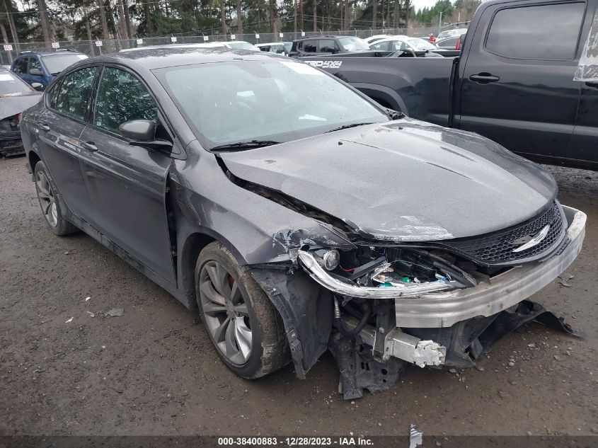 2015 CHRYSLER 200 S - 1C3CCCBBXFN733189