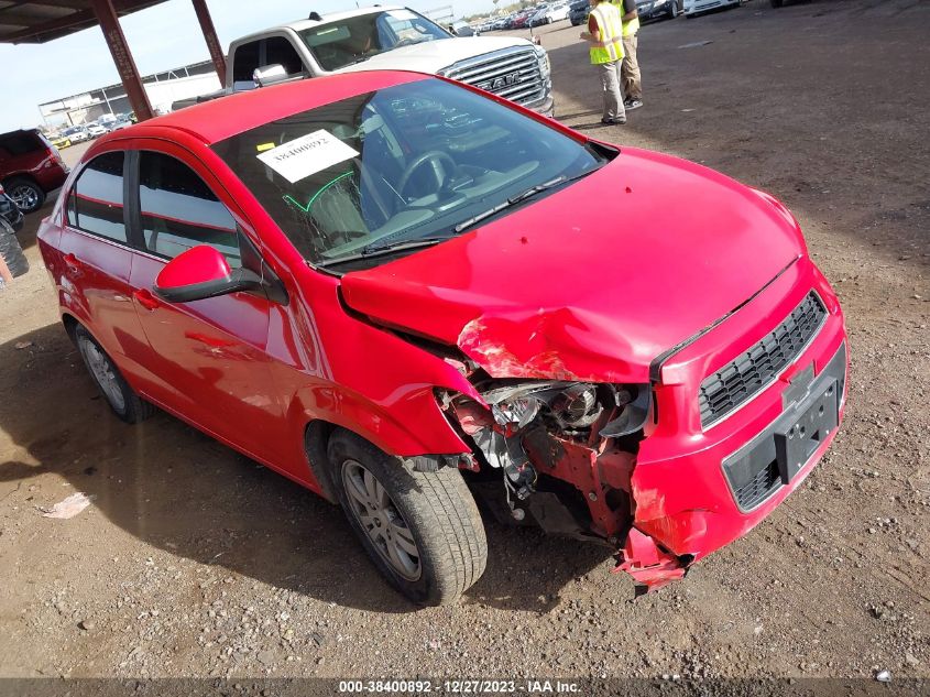 2014 CHEVROLET SONIC LT - 1G1JC5SH0E4198339