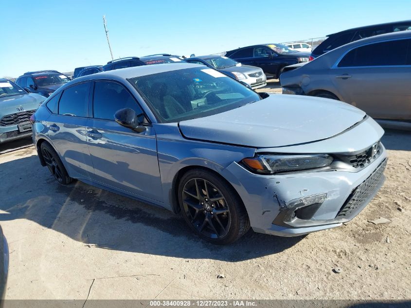 2022 HONDA CIVIC SPORT - 19XFL2H85NE012344