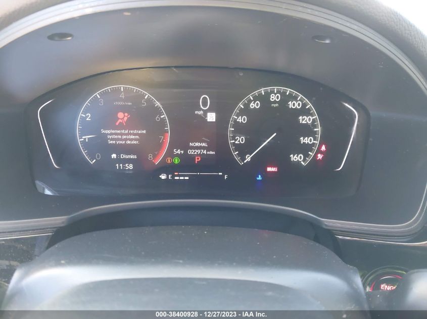 2022 HONDA CIVIC SPORT - 19XFL2H85NE012344