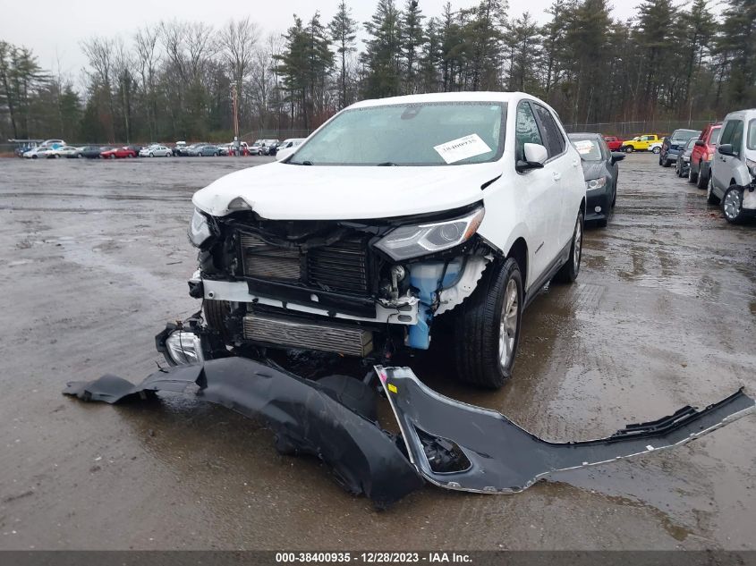 2021 CHEVROLET EQUINOX LT - 3GNAXUEV5MS129448