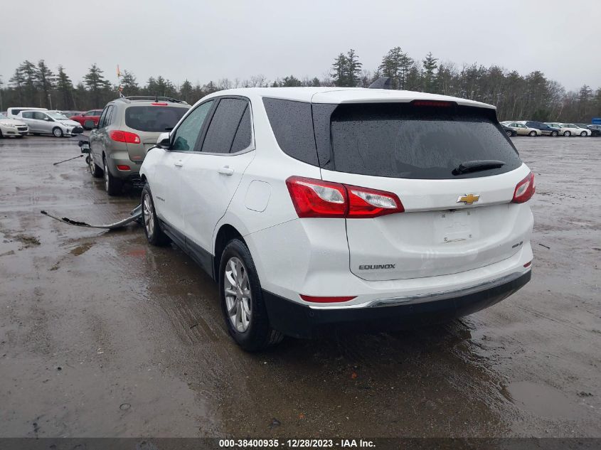 2021 CHEVROLET EQUINOX LT - 3GNAXUEV5MS129448