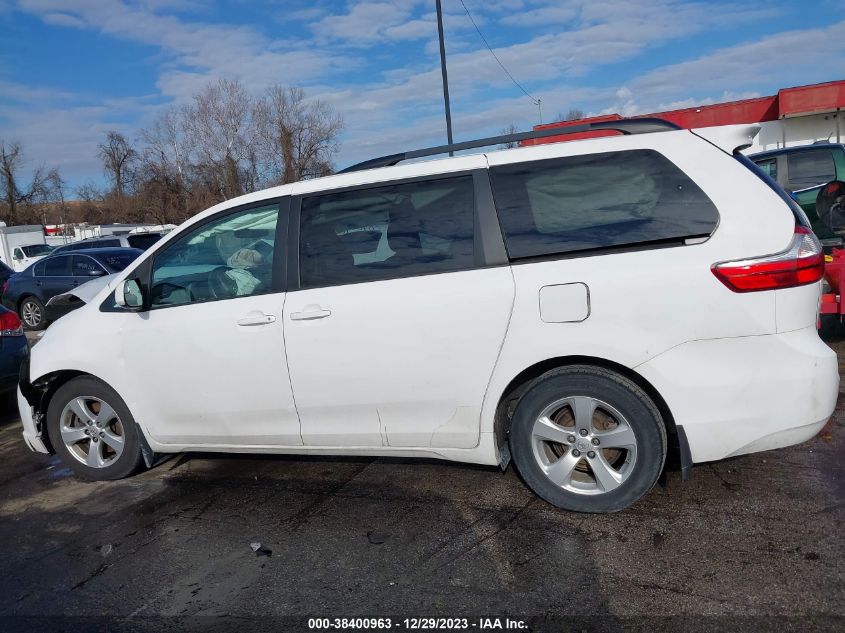 2015 TOYOTA SIENNA LE 8 PASSENGER - 5TDKK3DC4FS656801