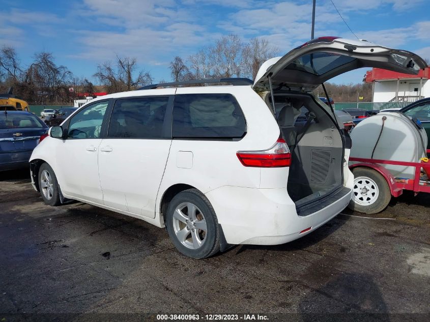 2015 TOYOTA SIENNA LE 8 PASSENGER - 5TDKK3DC4FS656801