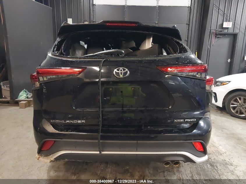 2022 TOYOTA HIGHLANDER XSE - 5TDLZRBH5NS171941