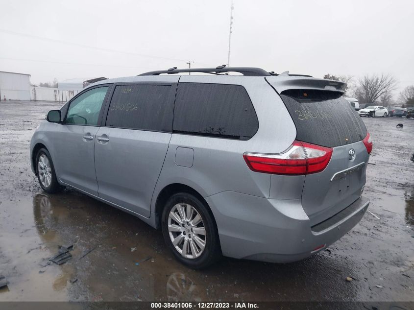 5TDDK3DC0FS120193 2015 TOYOTA SIENNA, photo no. 3