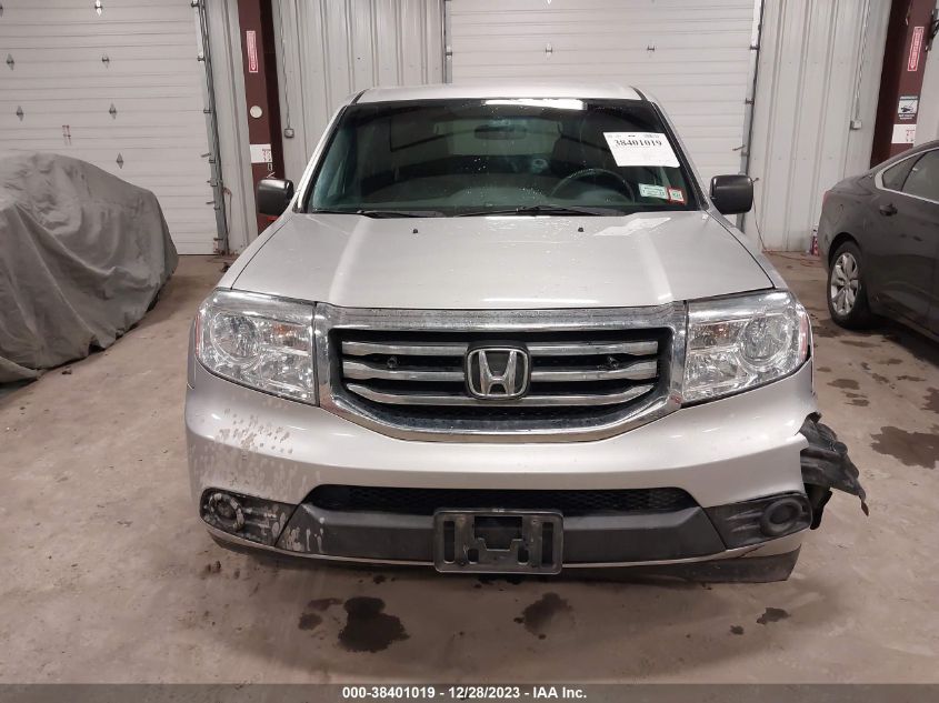 2015 HONDA PILOT LX - 5FNYF4H28FB077255