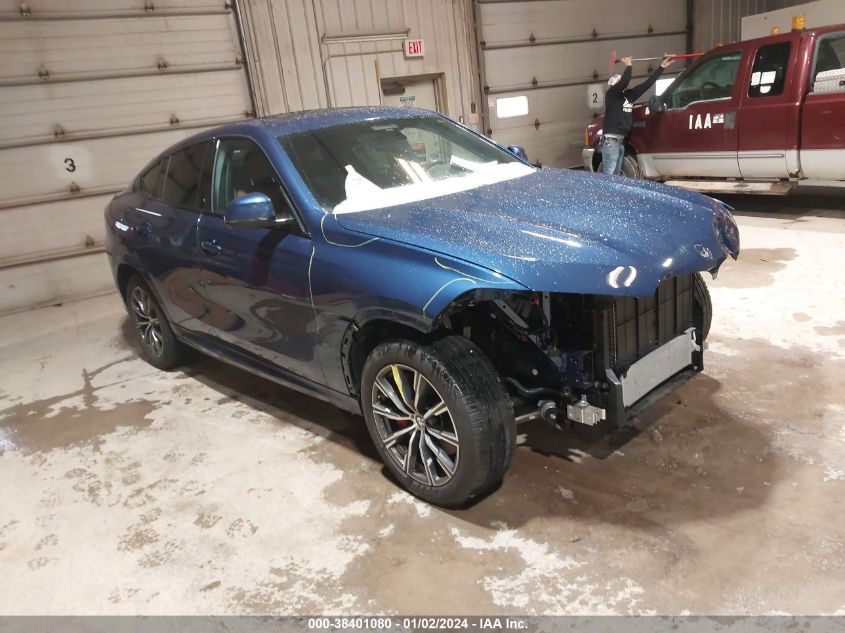 VIN 5UXCY6C04P9P77239 2023 BMW X6 no.1