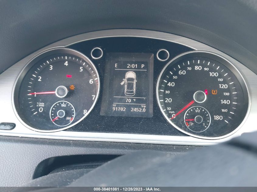 2013 VOLKSWAGEN CC 2.0T SPORT - WVWBP7AN0DE545177
