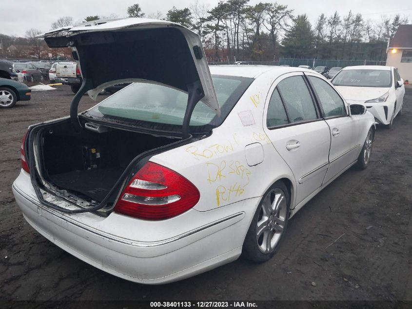 WDBUF83J55X172833 | 2005 MERCEDES-BENZ E 500