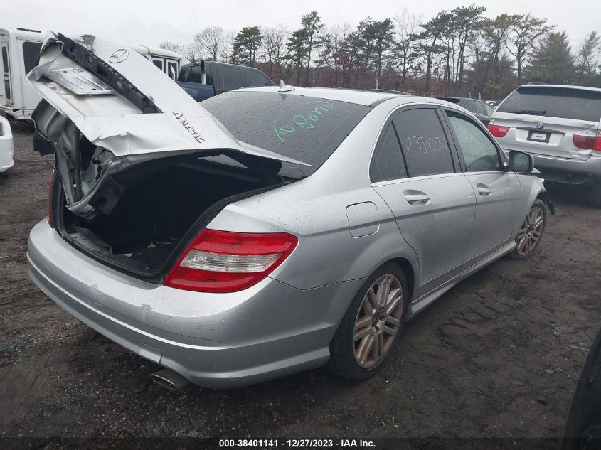 WDDGF81X59F206728 | 2009 MERCEDES-BENZ C 300