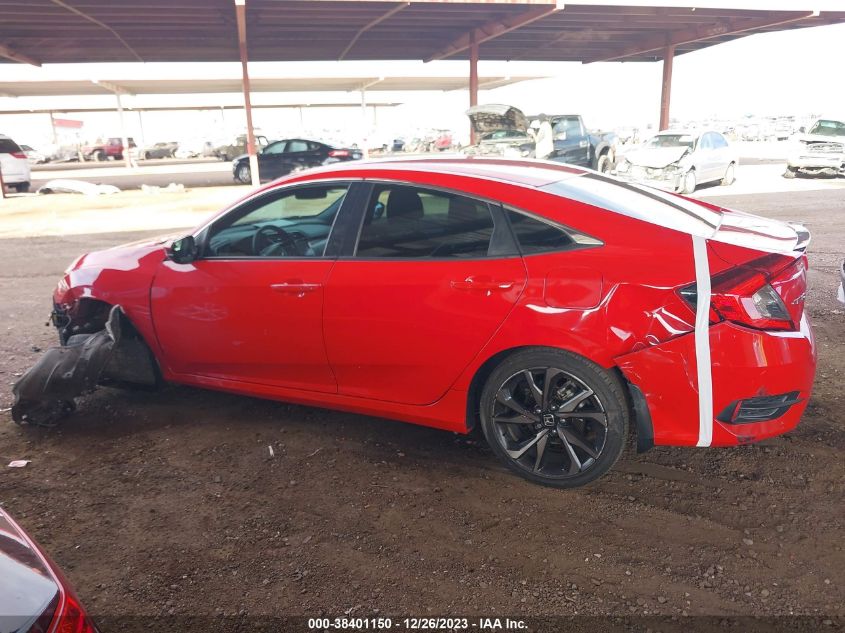 2020 HONDA CIVIC SPORT - 2HGFC2F80LH586100