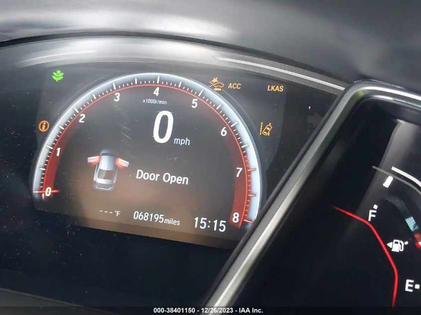 2020 HONDA CIVIC SPORT - 2HGFC2F80LH586100