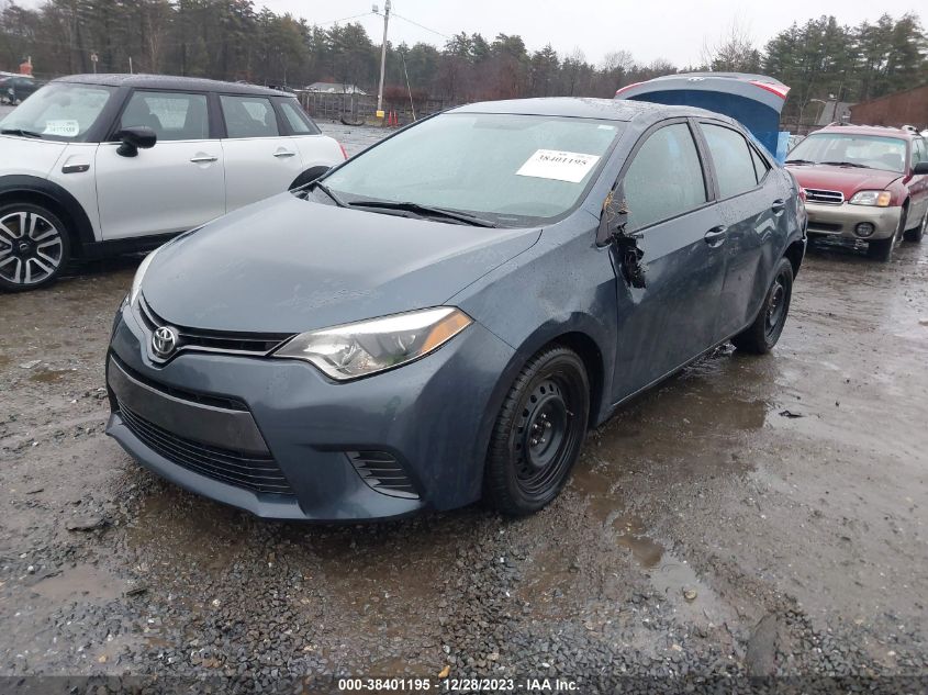 2015 TOYOTA COROLLA LE - 2T1BURHE5FC416674