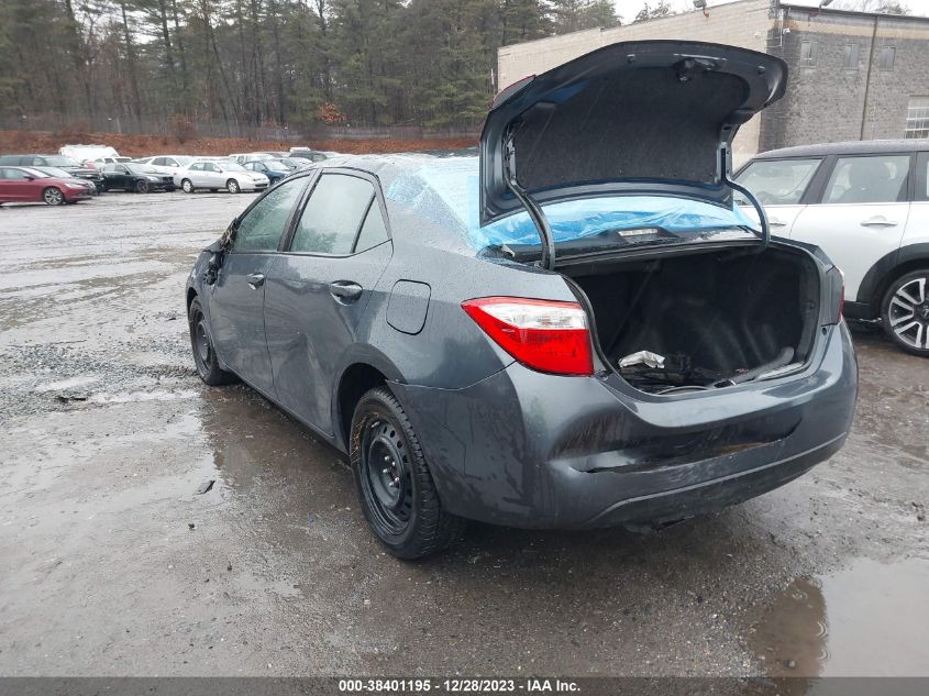 2015 TOYOTA COROLLA LE - 2T1BURHE5FC416674