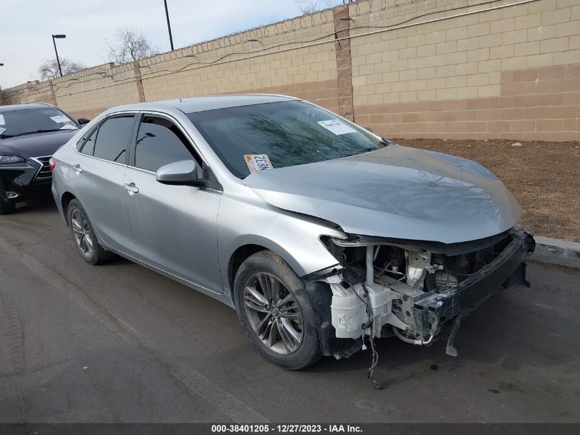 2016 TOYOTA CAMRY SE - 4T1BF1FK5GU244666