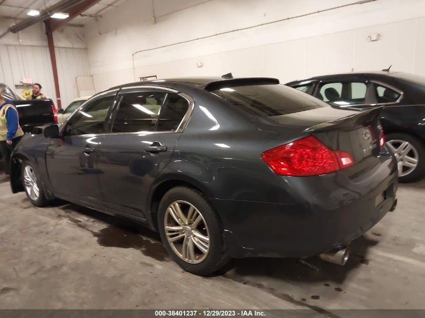 2013 INFINITI G37X JN1CV6AR0DM761708