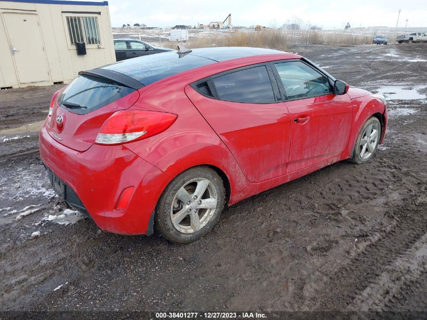 2013 HYUNDAI VELOSTER BASE W/GRAY - KMHTC6ADXDU123145