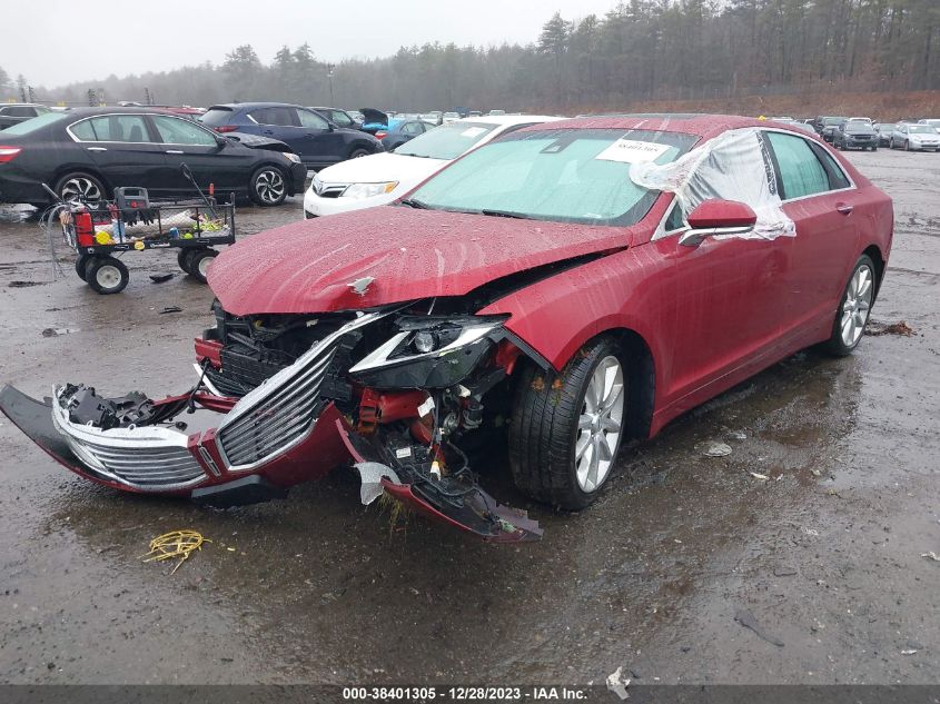 2016 LINCOLN MKZ - 3LN6L2JK0GR618308