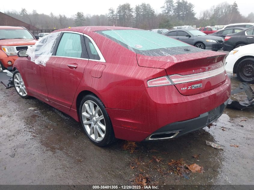 2016 LINCOLN MKZ - 3LN6L2JK0GR618308