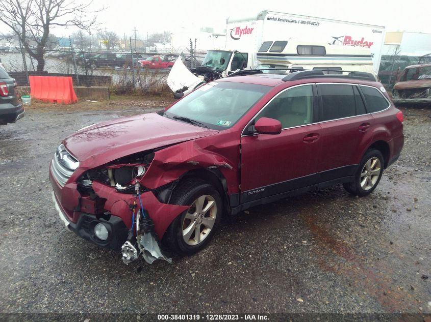 2014 SUBARU OUTBACK 2.5I LIMITED - 4S4BRCLC2E3318323