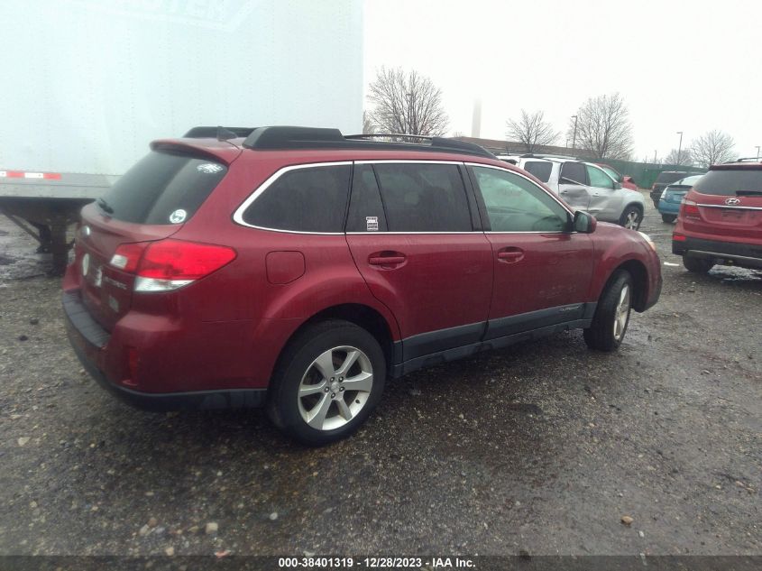 2014 SUBARU OUTBACK 2.5I LIMITED - 4S4BRCLC2E3318323
