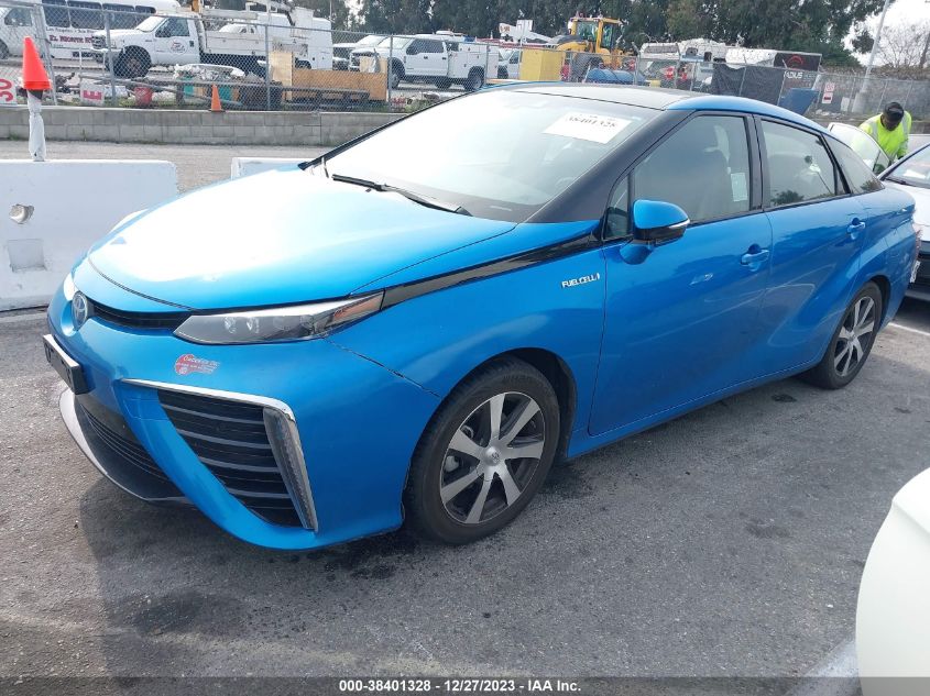 2018 TOYOTA MIRAI JTDBVRBD0JA004236
