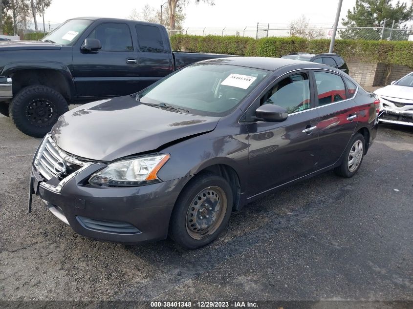 2014 NISSAN SENTRA S - 3N1AB7AP7EY281264