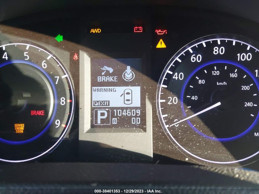 2013 INFINITI G37X JN1CV6AR7DM356316