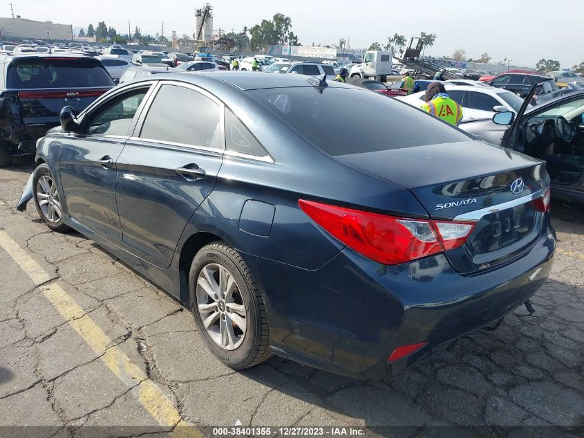 2014 HYUNDAI SONATA GLS - 5NPEB4AC7EH835197