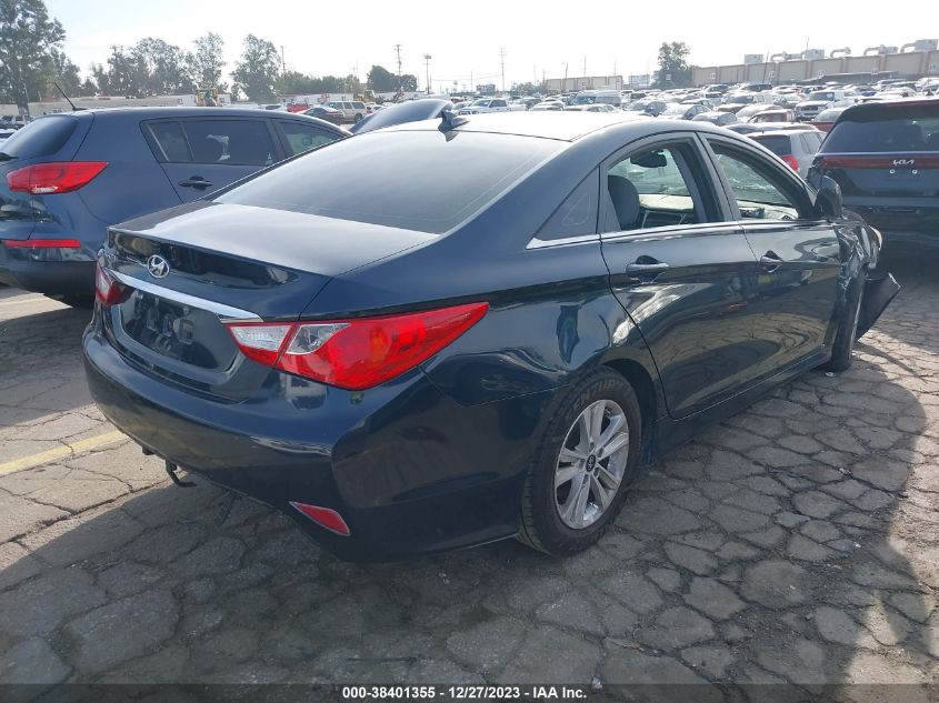 2014 HYUNDAI SONATA GLS - 5NPEB4AC7EH835197