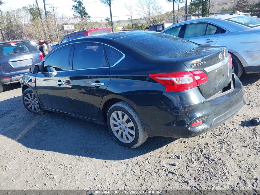 VIN 3N1AB7AP7JY316282 2018 NISSAN SENTRA S/SV/SR/SL