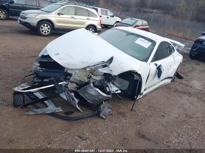 VIN WP0AC2A92JS174274 2018 PORSCHE 911 GT3