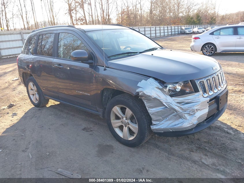 VIN 1C4NJDEB7HD154648 2017 JEEP COMPASS LATITUDE 4X4