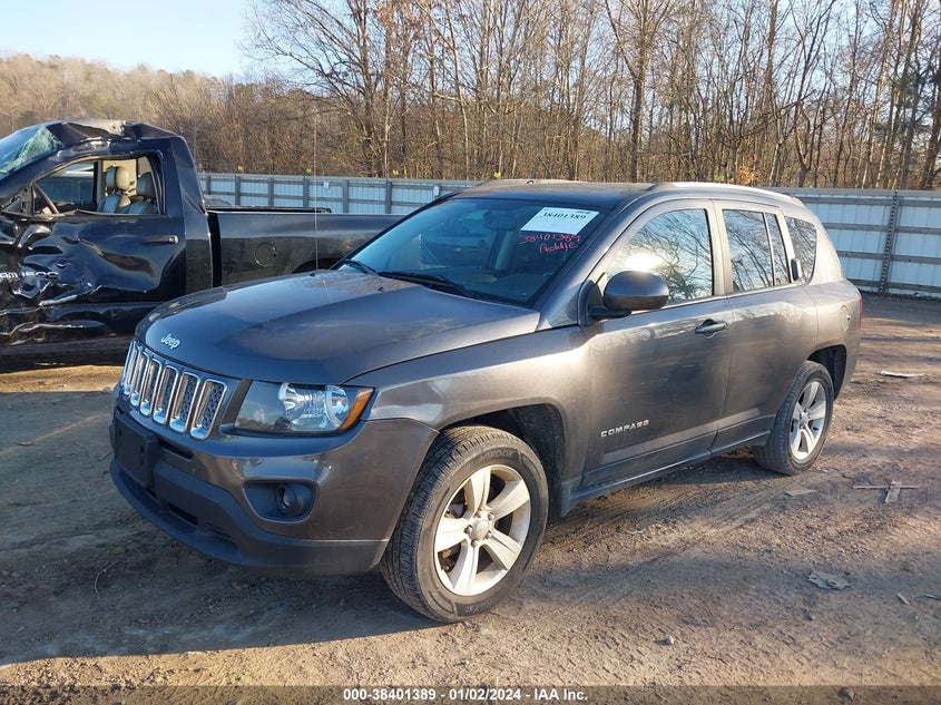 VIN 1C4NJDEB7HD154648 2017 JEEP COMPASS LATITUDE 4X4