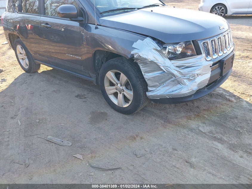 VIN 1C4NJDEB7HD154648 2017 JEEP COMPASS LATITUDE 4X4