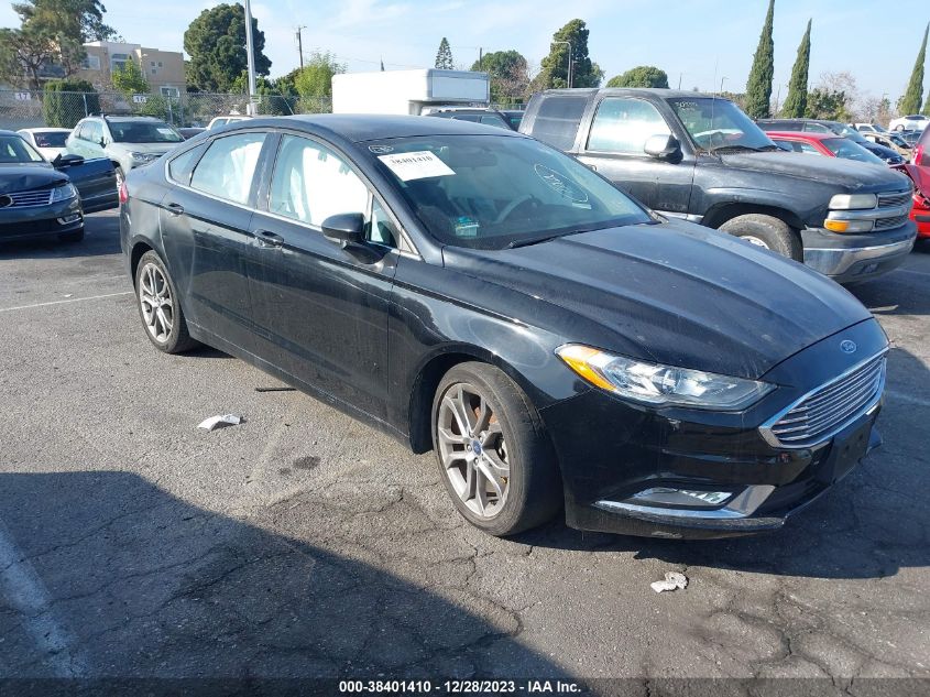 2017 FORD FUSION SE - 3FA6P0HD4HR399378