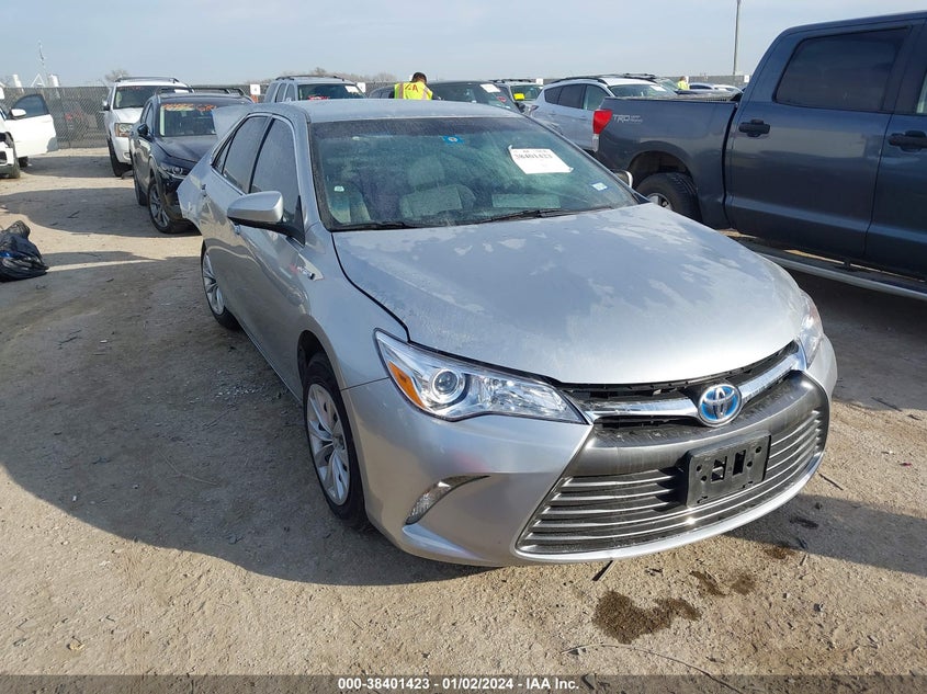 4T1BD1FK8HU220739 TOYOTA CAMRY HYBRID LE 2017