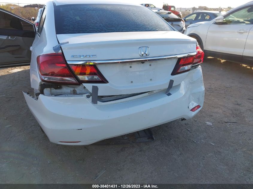 2013 HONDA CIVIC EX - 19XFB2F88DE226541