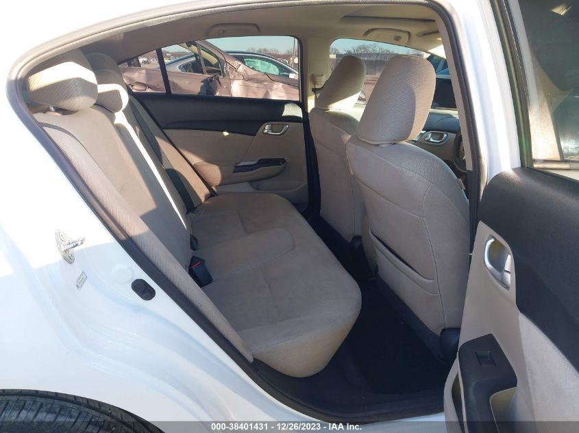 2013 HONDA CIVIC EX - 19XFB2F88DE226541